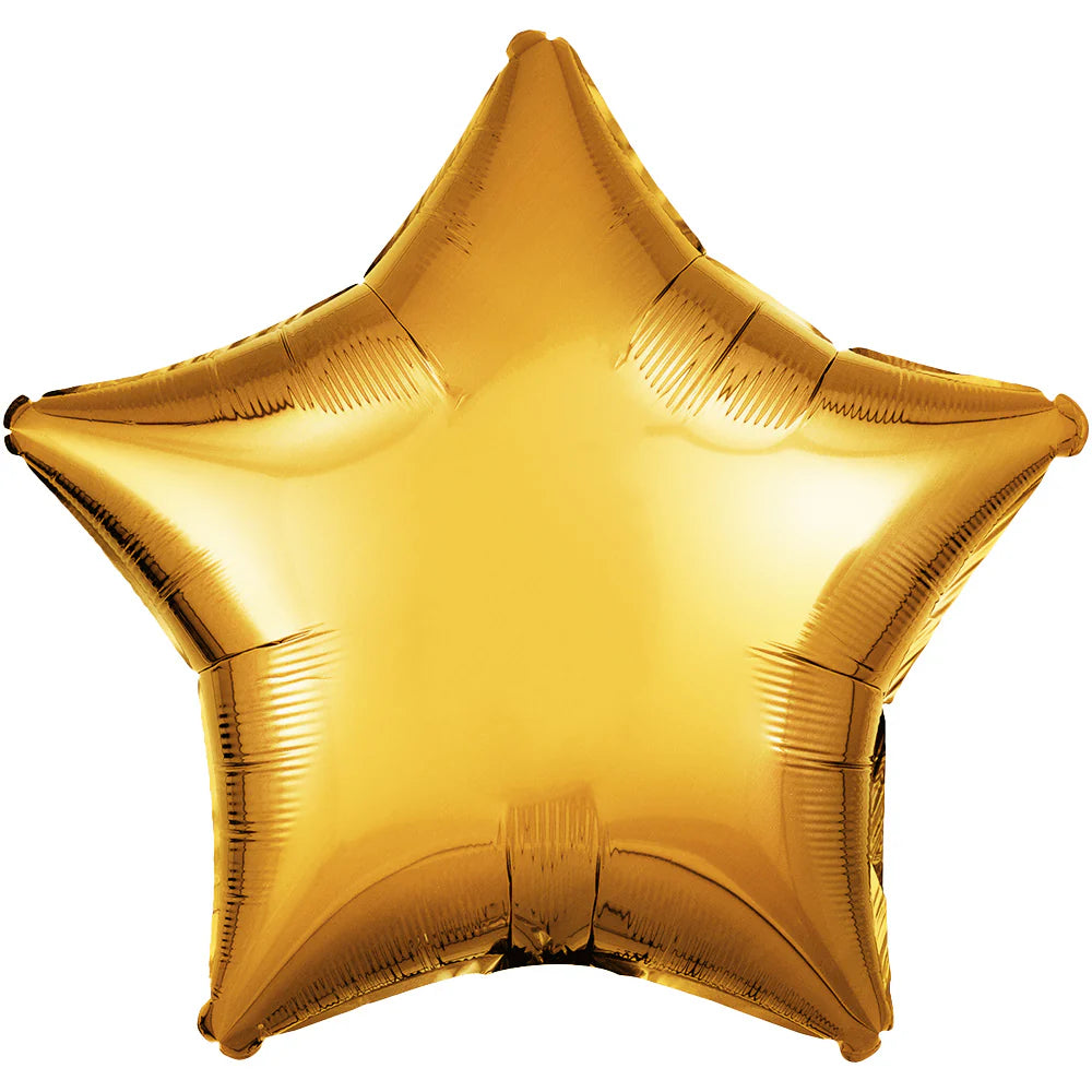 Anagram 4” Star Gold (AIR-FILL ONLY / FLAT)